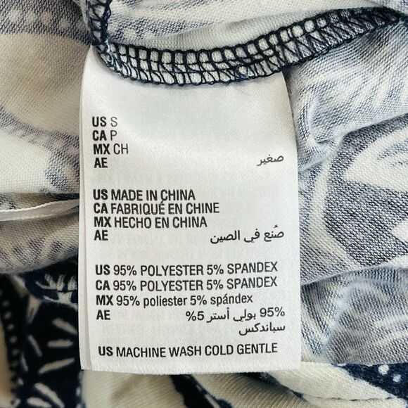 Style & Co Small Cropped Jumpsuit Floral Sleeveless V-Neck Stretch Elastic Waist - Picture 11 of 11